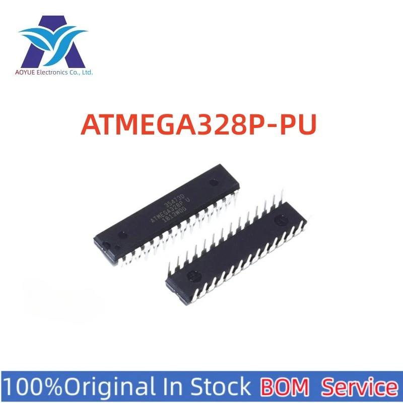 

New Original IN STOCK ATMEGA328P-PU ATMEGA328P-U DIP-28 AVR ATMEL 8-BIT Programmable flash microcontroller