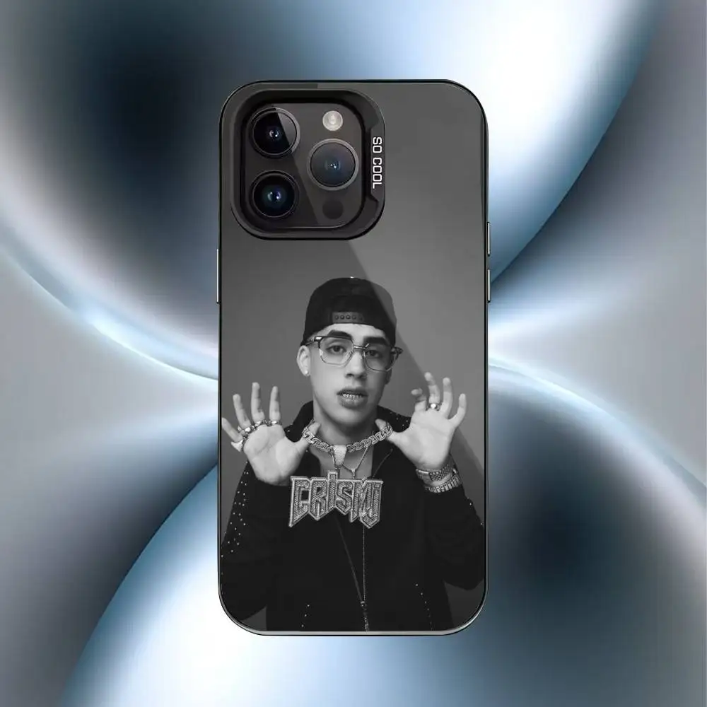 เคสโทรศัพท์ C-Cris M-MJ แร็ปเปอร์ชาวชิลี สำหรับ iPhone 16,15,14,13,12,17,Pro,MAX สีดำด้าน ป้องกันการกระแทก