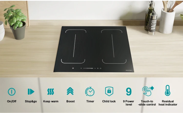 Customized 4-Burner Induction Hob Multifunction Infrared Cooker for Household Kitchen Built-in Electric Cooktop Manufacturer