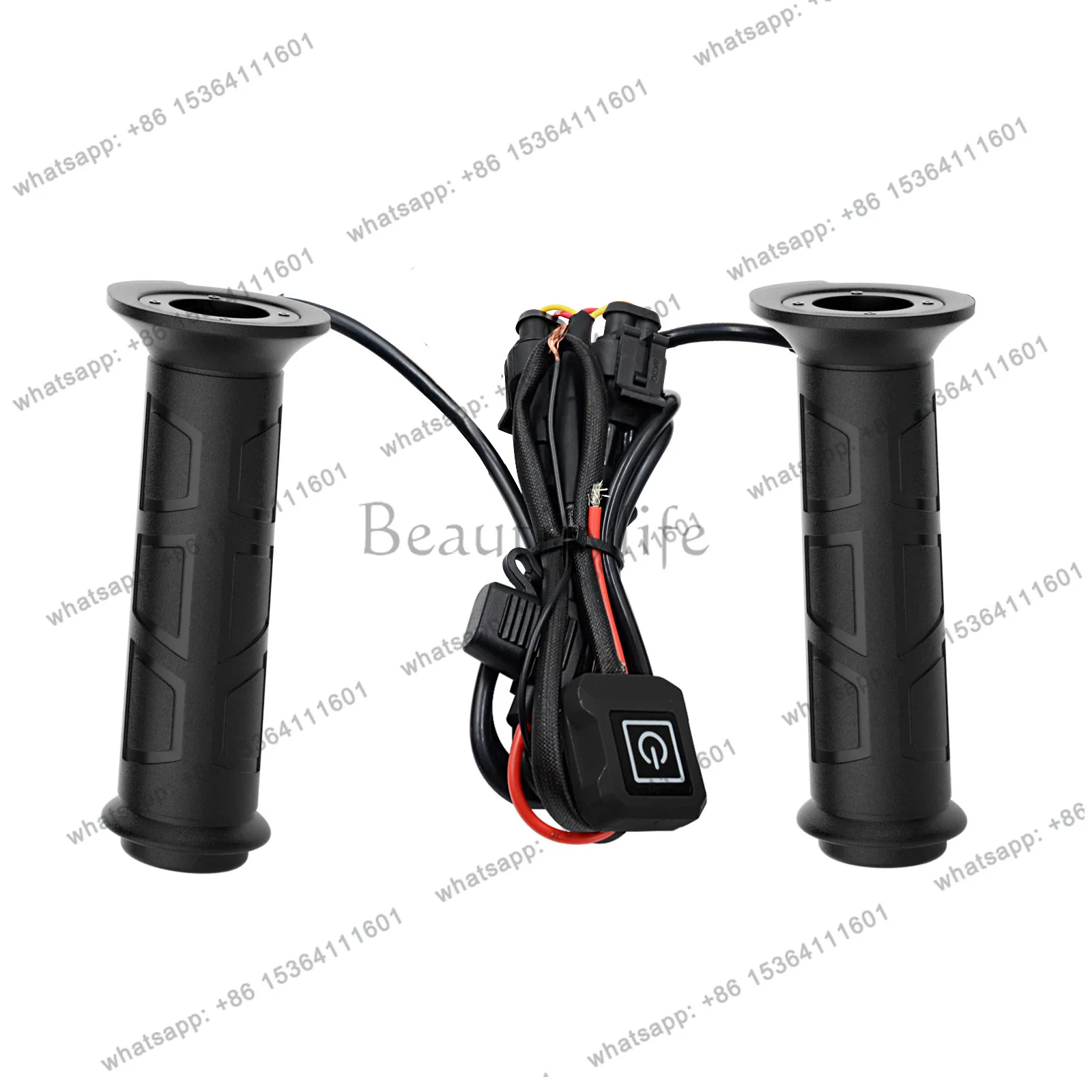 TOOL  cross-border intelligent three-speed black waterproof electric heating handle adjustable temperature