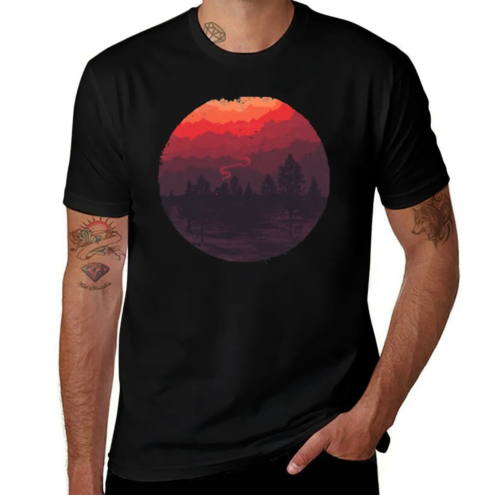 Chimney T-Shirt men t shirt cotton 100% T-Shirt