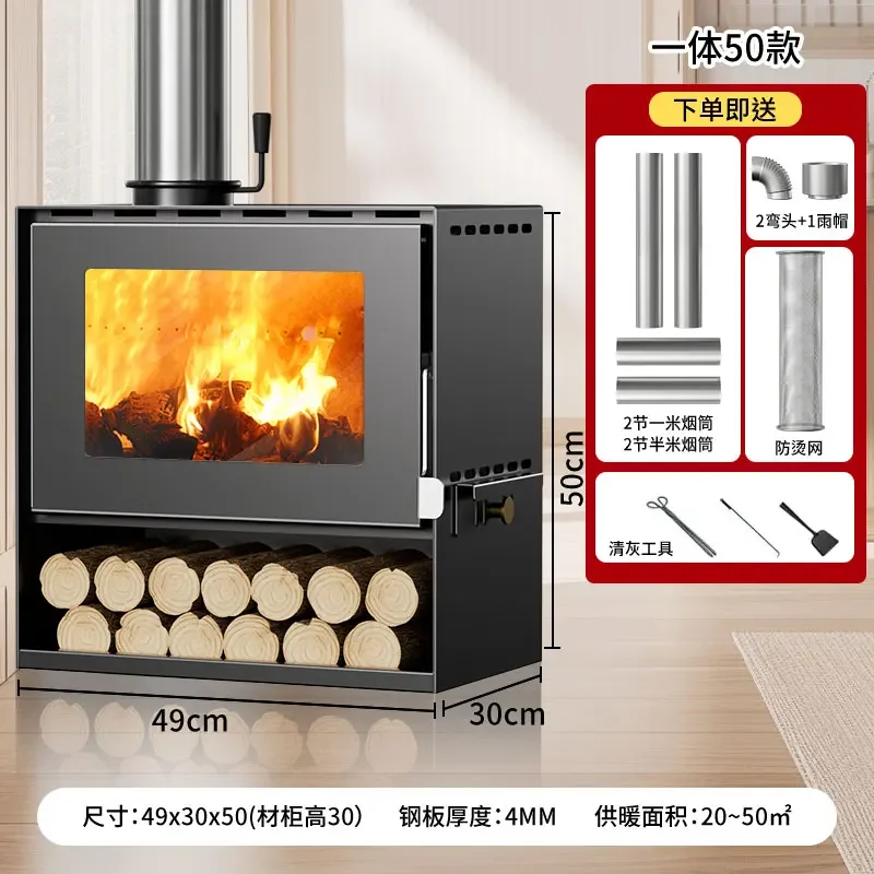 Fireplace, real firewood, winter home, indoor living room heater, firewood burning, homestay, villa, rural heater