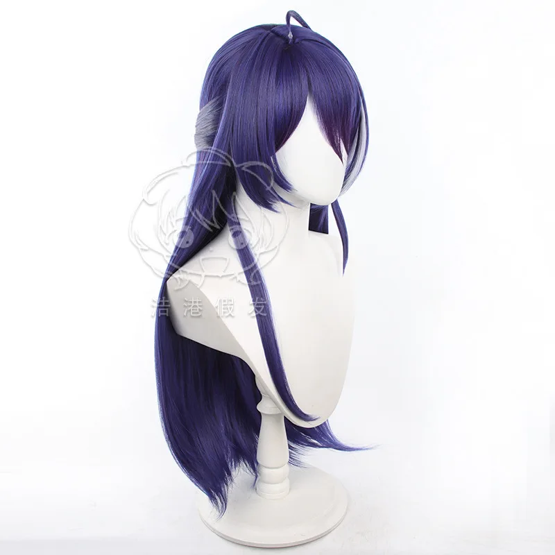 Honkai: Star Rail Acheron Cosplay Perücke Anime 75cm lang Acheron Cosplay Kunst haar Frauen Perücke Party Halloween Perücke Kappe