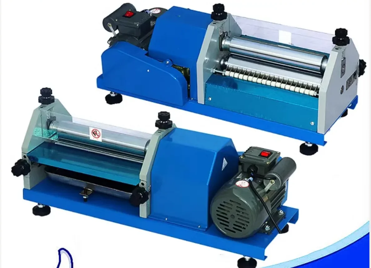 

27cm Automatic Glue Machine Coating Machine For Paper Leather Wood Arts
