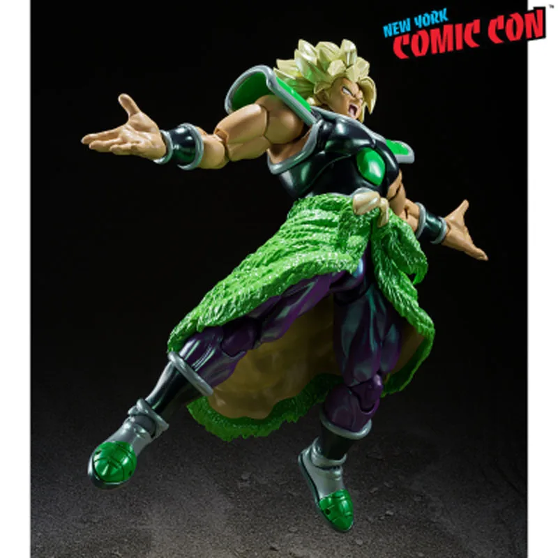 Bandai Echte S.H.Figuarts Anime Figuur Dragon Ball Super: Broly - Super Saiyan Broly - Exhibition Limited Edition - 190 mm