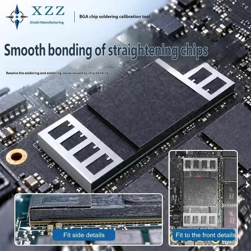 XZZ CPU Warp Correction Fixture BGA Chip Straightening Tool for Intel 12th Gen DR CPU Laptop Motherboard Soldering Repair