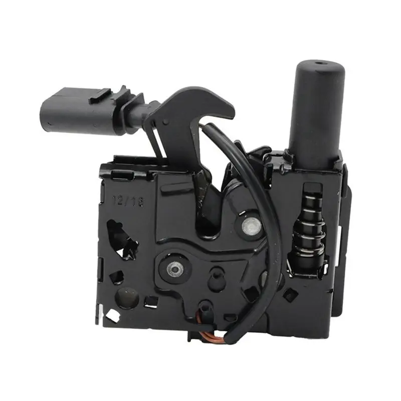 A21F-Under Hood Release Lid Lock W/ Switch 8WD823509 For A4 A5 S4 S5 Q5 8WD 823 509 Front Lower Bonnet Hood Latc
