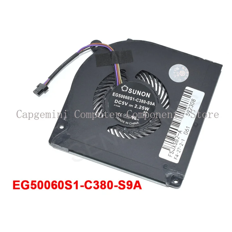 

Новый вентилятор охлаждения процессора ноутбука для SUNON EG50060S1-C380-S9A DC5V 2,25 Вт