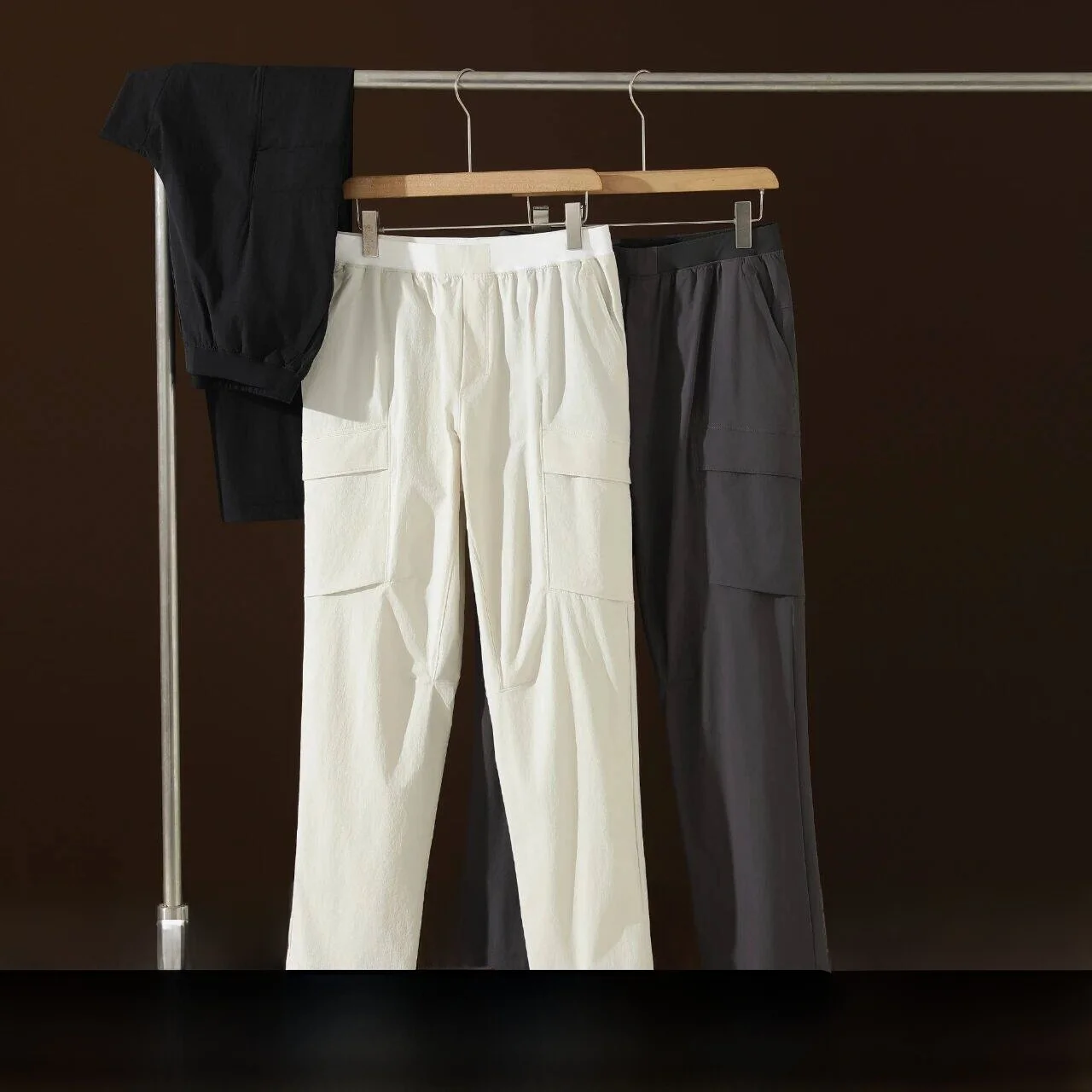 

Men's Outdoor Commute Windproof Breathable Casual Pants Anti-scratch Wear-resistant Functional Sle Straight Leg Trousers