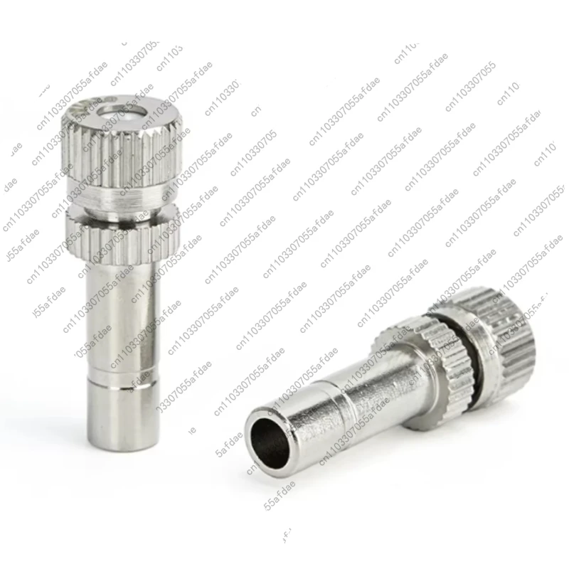 1pc 8mm 0.1mm-0.5mm aperture three-section quick-plug fine mist nozzle low-pressure quick-plug atomizing nozzle