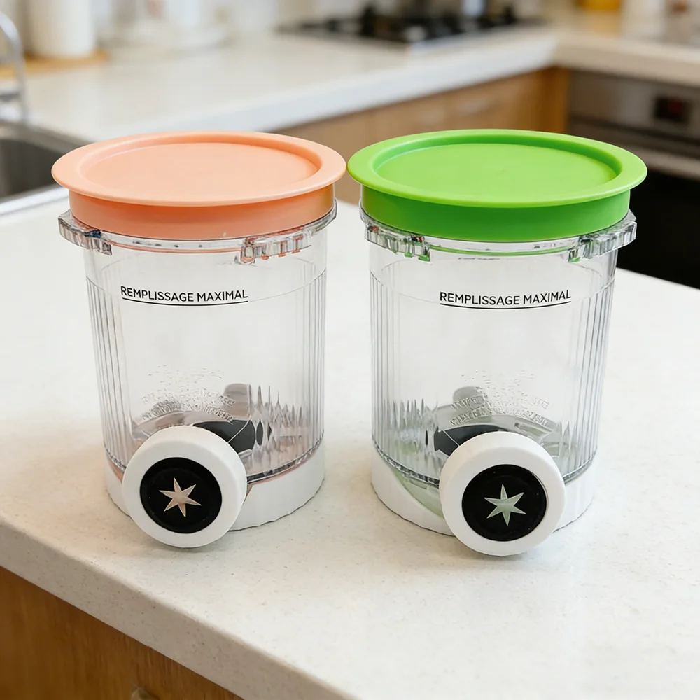Vervangende containers voor Ninja Swirl door Creami Pints en deksels. Creami Swirl Pint containers compatibel met NC700 NC701.