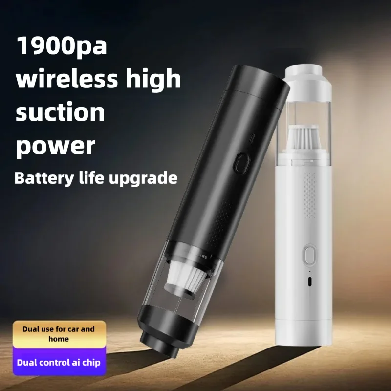 مكنسة كهربائية للسيارة لاسلكية 200 وات 19000Pa منفاخ محمول لتنظيف شعر الحيوانات الأليفة والمنزل والتنظيف التلقائي
