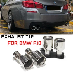 Końcówki rury wydechowej do BMW F10 M5 rura wydechowa ze stali nierdzewnej samochód wydechowy 525i 520i 528i 523i końcówka tłumika rura wydechowa