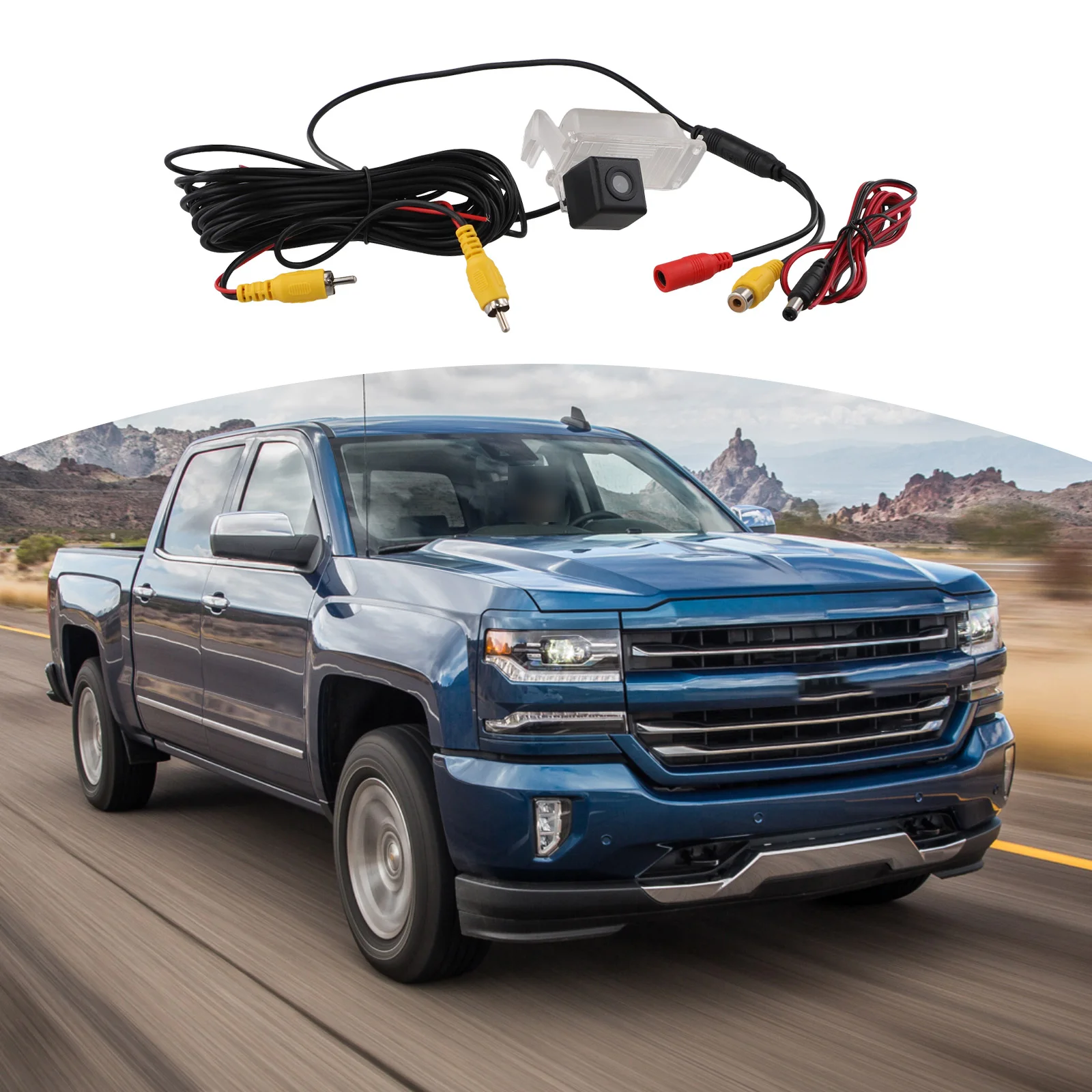 Compact Reverse Camera for Chevrolet For Camaro 2010 2013 170 Degree Viewing Angle Reliable Performance Tested