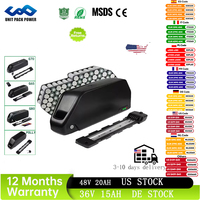 48V 20AH Ebike Battery Hailong 21700 52V  24ah 48V 25AH Downtube Lithium Battery PackFor Electric Bicycle 750W 1000W 1500W Motor