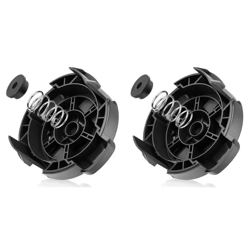 2X DWO1DT995 Weed Trimmer Head Cap & Spring for Quickfeed String Trimmer Head, Parts DCST922P1 DCST922B