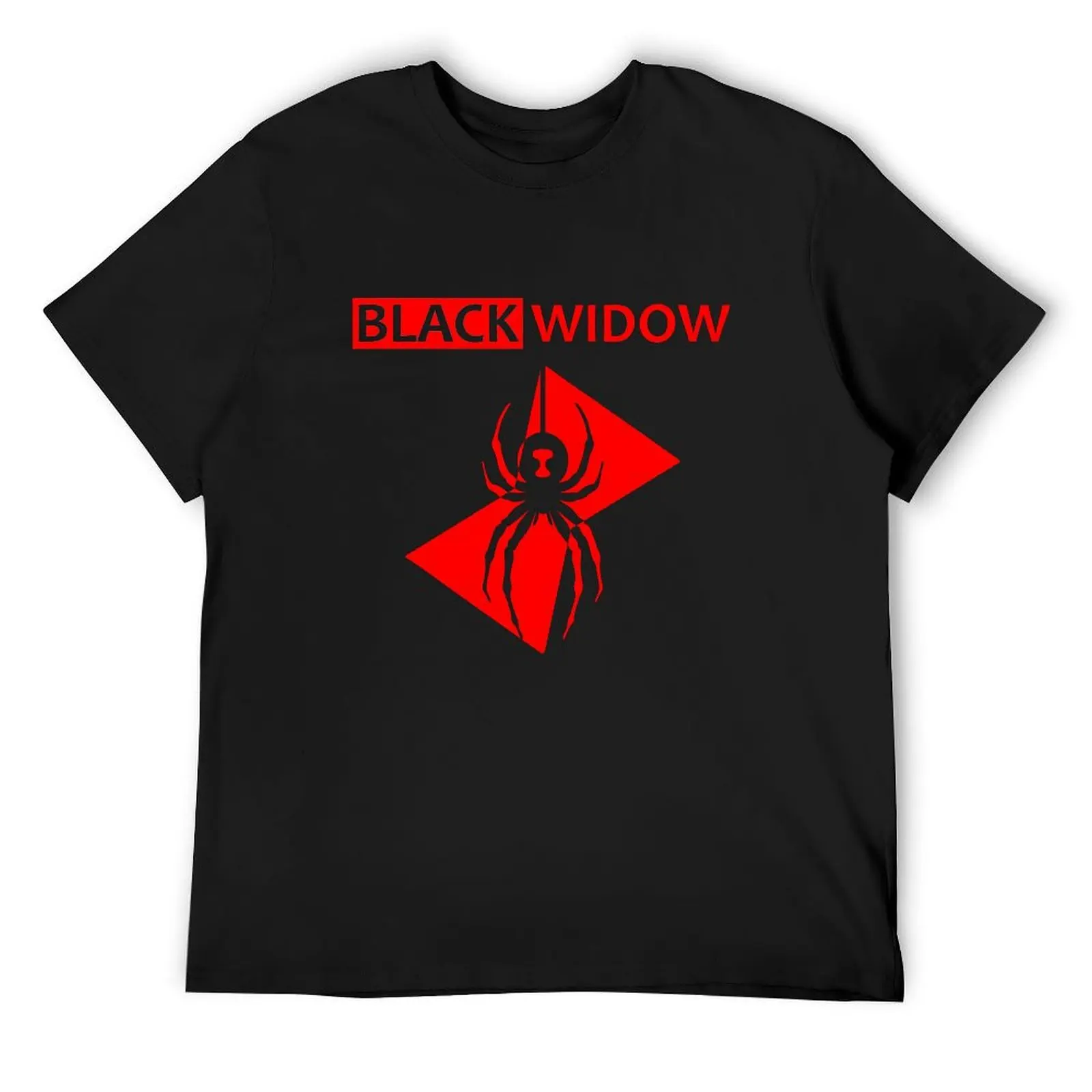 Black Widow Spider T-Shirt graphic t shirts cotton graphic tees customs design your own t shirt men