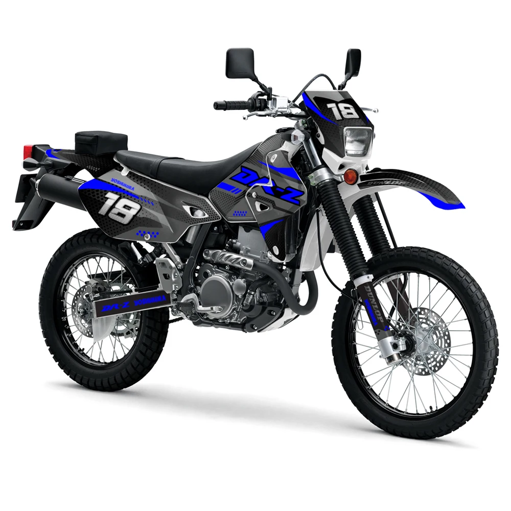 Motocross Team Graphics Full Fairing Protector Decals  Kit For SUZUKI DRZ 400 DRZ400 2000 - 2024 Body Change Color Film Sticker - view 3