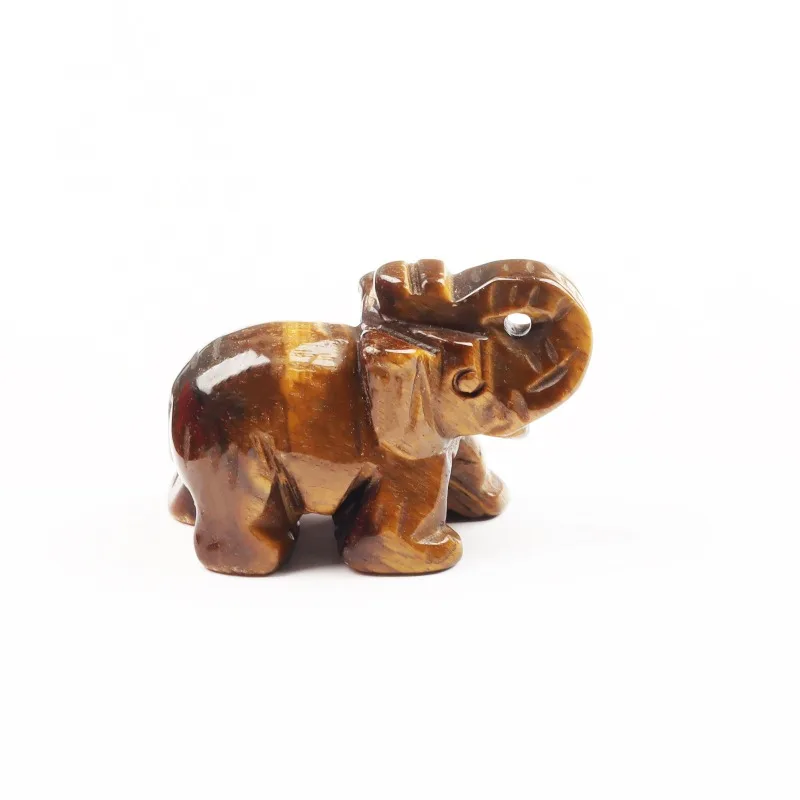 

Резная вручную статуэтка слона из натурального зеленого авантюрина - украшение и декор для привлечения удачи.