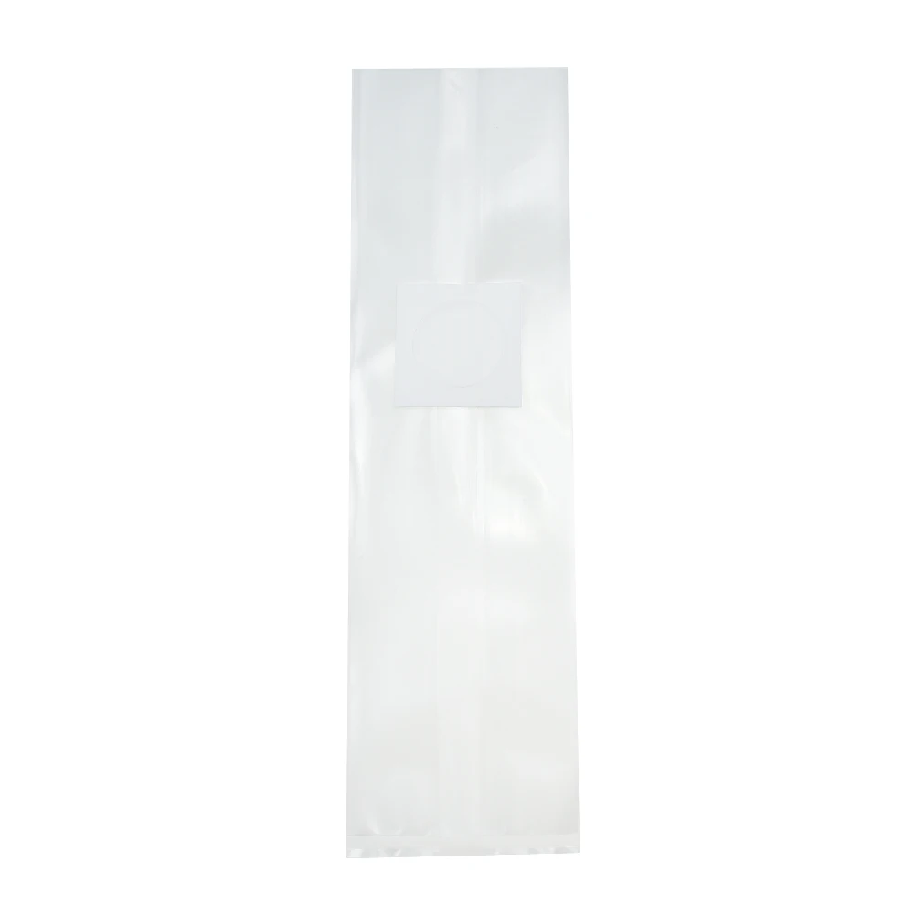 50 Bolsas de Cultivo de Hongos para el Crecimiento de Micelio con Material de Polipropileno Resistente a Altas Temperaturas y Abertura de Ventilación