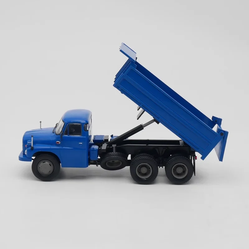 Diecast 1/43 Scale Tatra 148 Dump Truck Simulation Alloy Car Model Collectible Static Ornament Gift