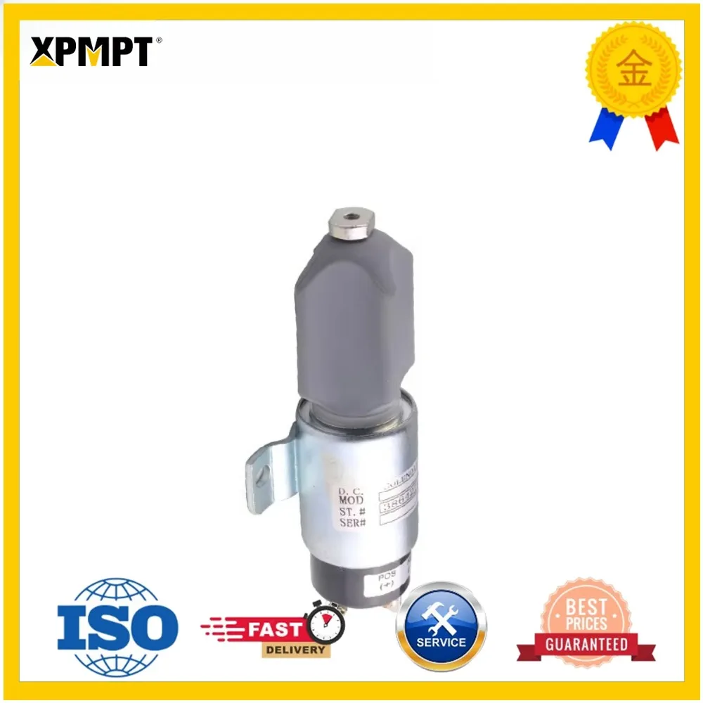 3991625 3864274 3967020 SA-2031-24 SA-3933-24 Flame-Out Solenoid Valve (24V) for R225-7 R215 Excavator Accessories