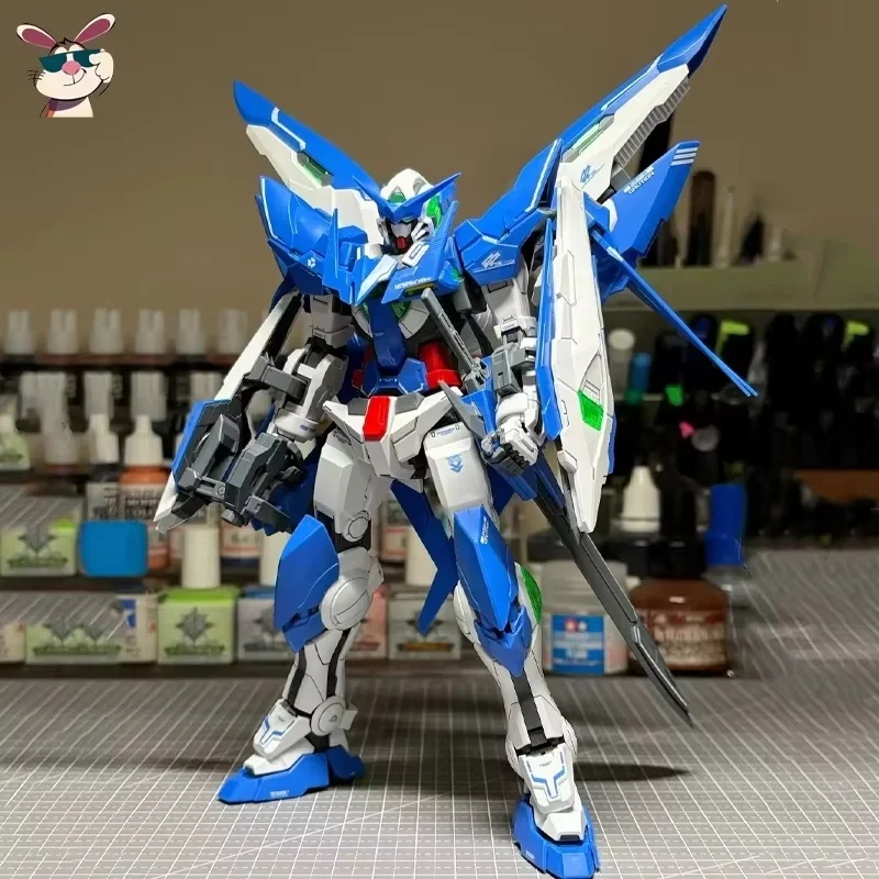 HG 1/144 アメージングエクシア ビルドファイターズ メカ組み立てモデルキット アクションフィギュア デスクトップ装飾人形 男の子のおもちゃ ギフト コレクタブル