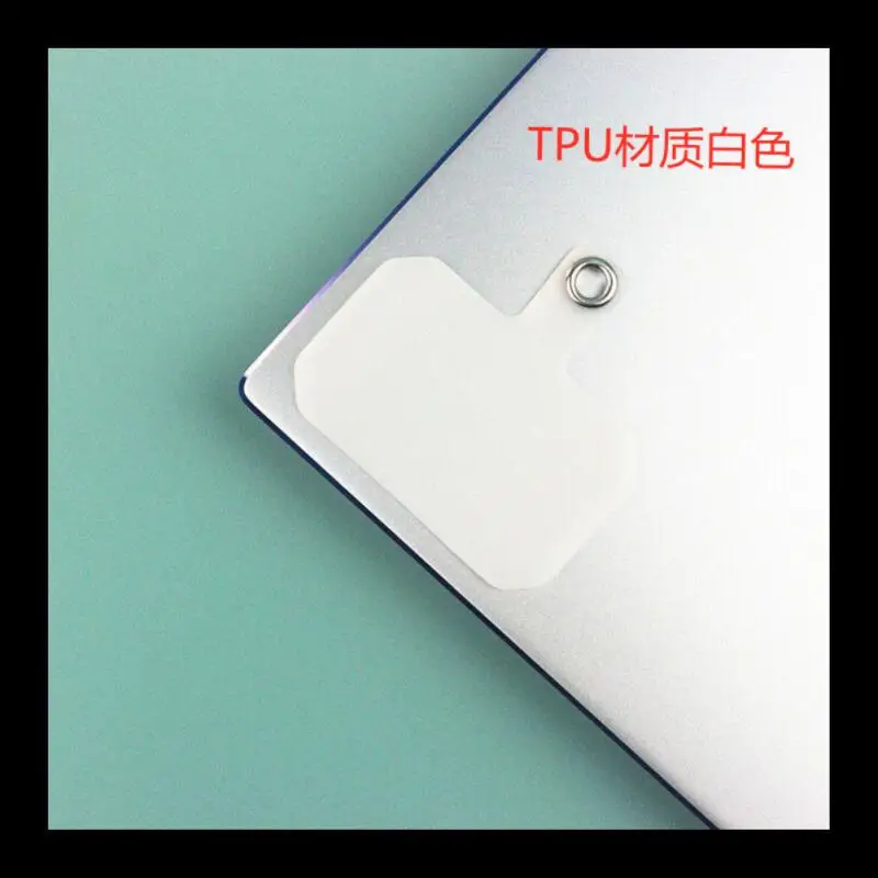 1 Uds. Clip de cuerda colgante para teléfono móvil, Clip de fijación de pasta trasera para funda de teléfono móvil, Clip de cuerda colgante al por mayor, Clip para funda de teléfono móvil