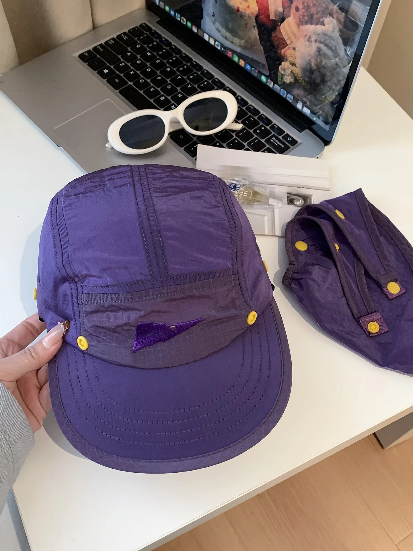 Quick Dry Detachable Neck Protector Hat Women's Summer New Thin Outdoor Sports Climbing Hat Sunshade Baseball Cap