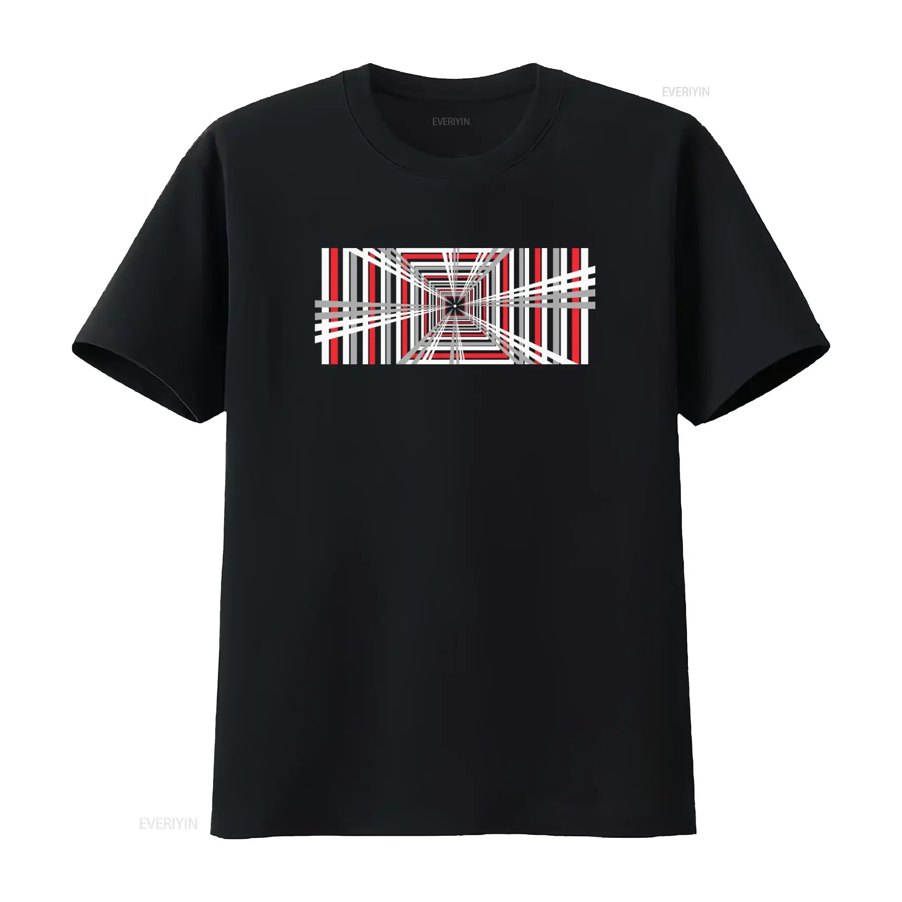 Elon Musk Plaid Mode T Shirt Men's And Women's Sizes Geometric Pattern Design Unique Visual Effect Fashion Eln 80090 vintage