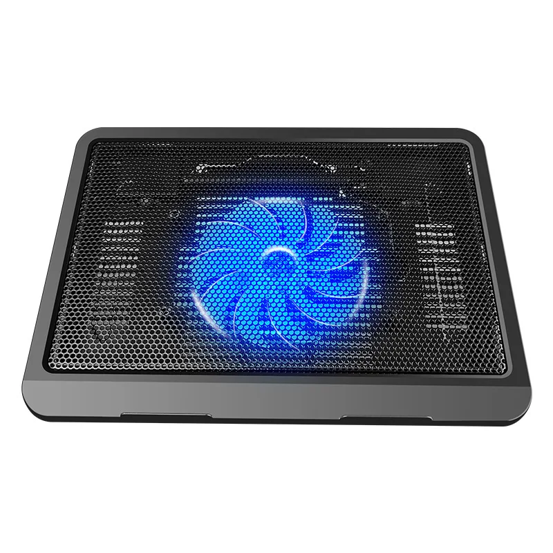 

N19 Laptop Cooling Base For 101214 Inch Laptops - Plastic, Large Fan, Large Fan Cooler For Cooling 10-14 Inch Computer Stand