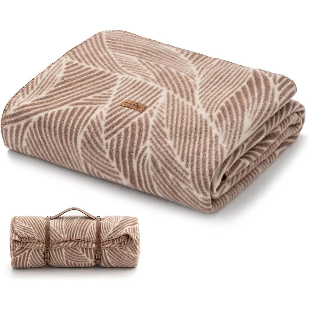 

62x86 Premium Wool Blanket - Thick & Warm, Ideal for Camping, Outdoors & Survival