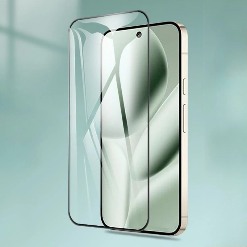 واقي شاشة من الزجاج المقسى لهاتف Google Pixel 10 Pro XL ذو حافة سوداء شفافة 9D لهاتف GOOGLE Pixel10 10ProXL طبقة أمامية واقية