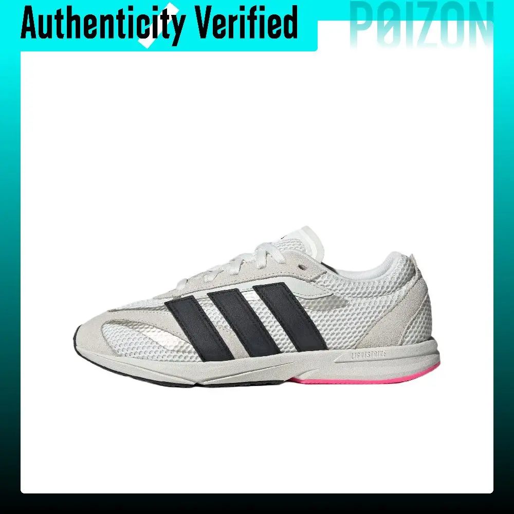 Adidas LIGHTBLAZE Fabric Low top Lightstrike Midsole Technology Casual Running Shoes Women's Jade White JS3200
