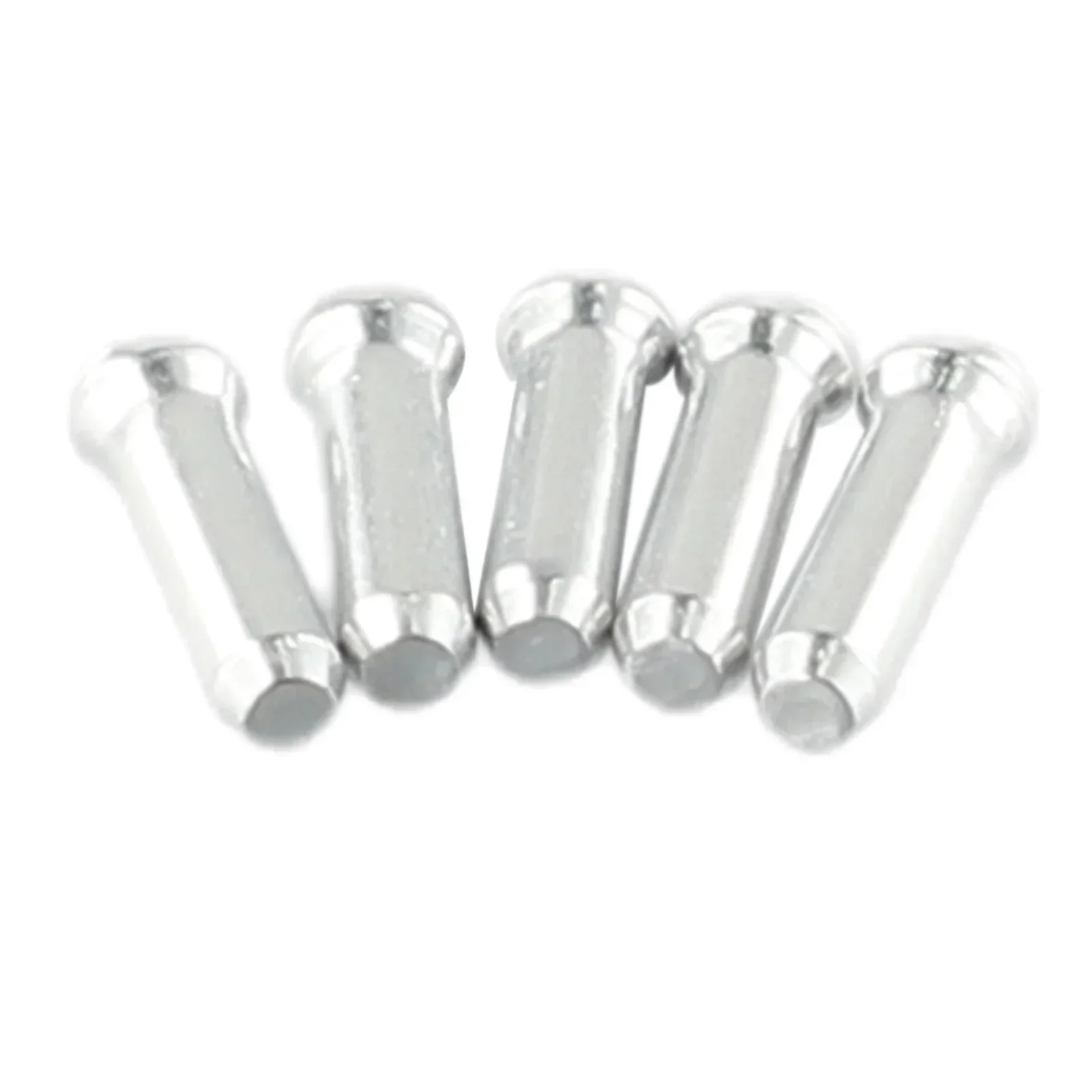 Premium 100pcs Bike Cable Tip Set Aluminum 12mm Brake Line End Cap For Mountain Bike Derailleur & Shifter Inner Wire Protection