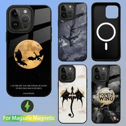 Dragon F-Fourth W-Wing Phone Case For iPhone 16,15,14,13,12,11,Plus,Pro,Max Mini Magsafe Magnetic Wireless Charging