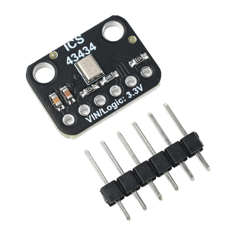 ICS-43434 I2S MEMS Mikrofonmodul Breakout Tiefpass-Minifiltermodul für intelligente Sprachgeräte, Aufzeichnungssysteme, RC-Drohnen