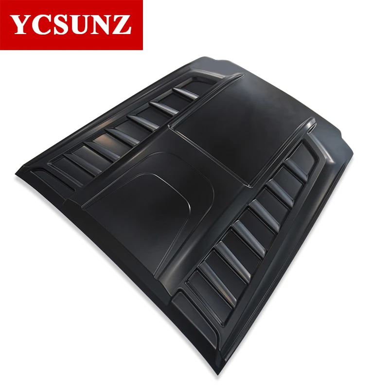 ABS Supper Big Bonnet Hood Scoop For Nissan Navara NP300 2021 2022 4WD Frontier Double Cab car Accessories YCSUNZ