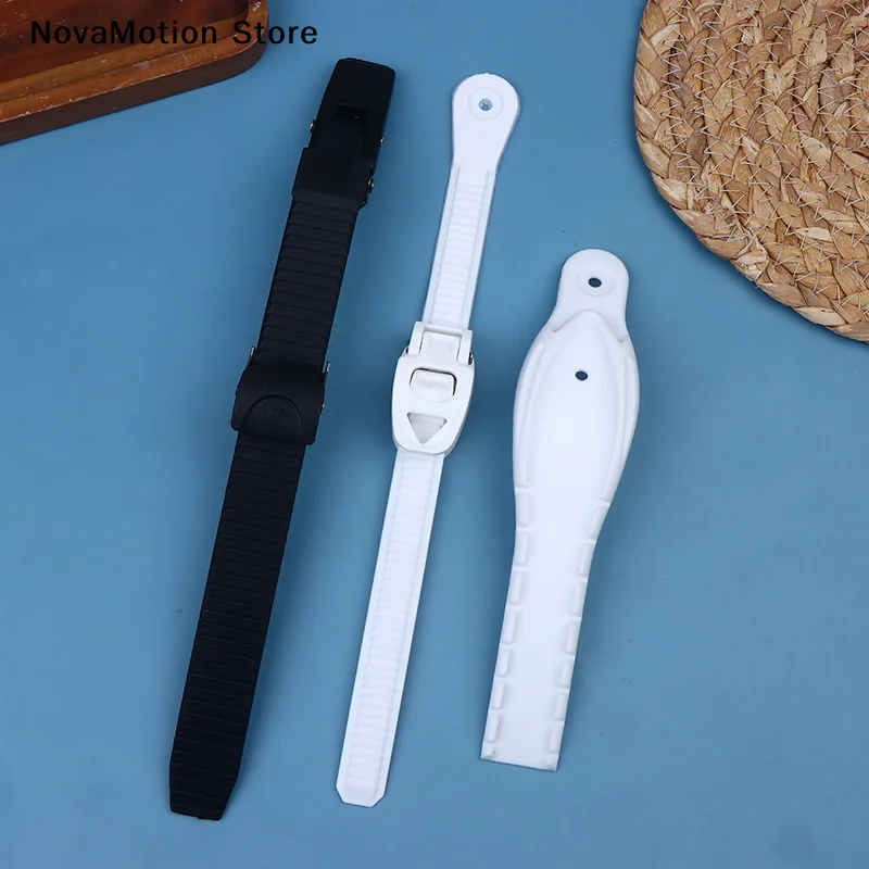 

[NM]Roller Skate Buckle Kit With 120-175MM Strap Protective Sleeve Micro Adjust Buckle Hardware Screws For Fixing Roller Skate