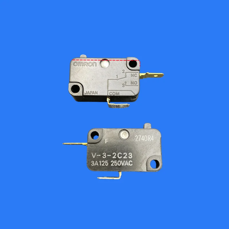 10pcs/ V-3-2C23 large micro switch travel limit reset button detection power button
