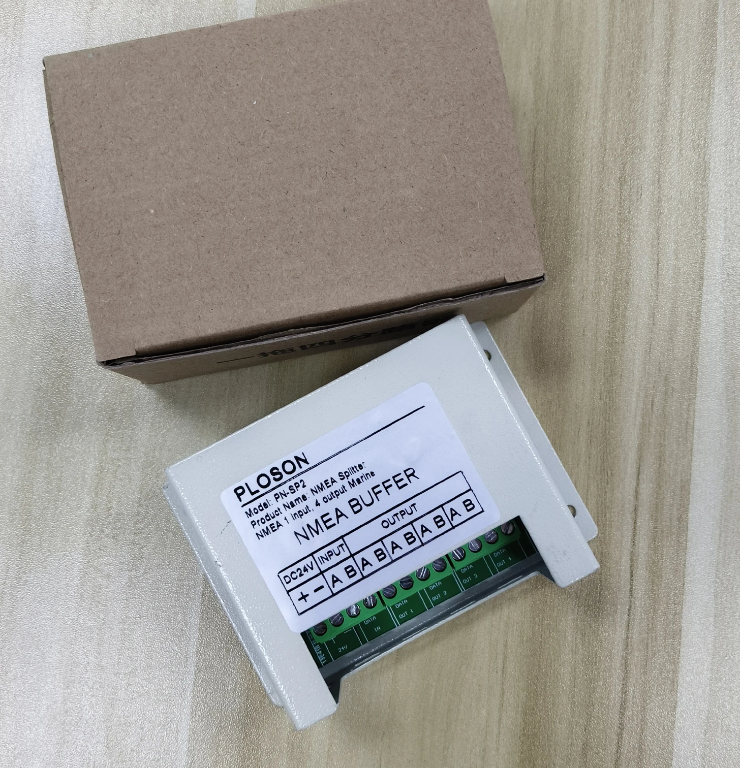 PLOSON PN-SP2 Marine nmea buffer splitter for DC 24V  input 1 ,  output 4