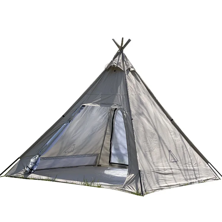 

Pyramid Indian Tent Picnic Leisure Windproof Customizable Camping Tents Shade Outdoor Camping Indian Tent