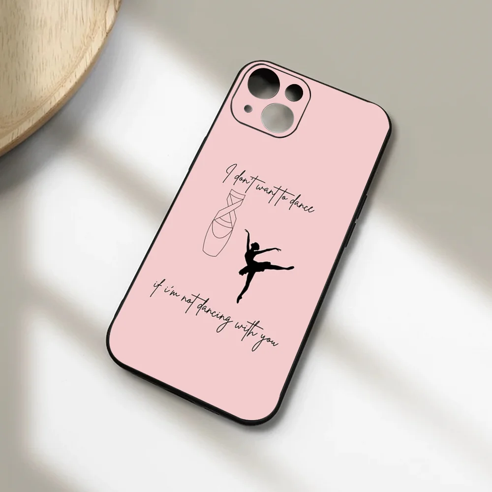 Ballerina Ballet Dancing Phone Case For Iphone 15 11 13 14 15 16 Pro Max 7 8 Plus X Xr Xs Max Se2020 12mini Cover Case