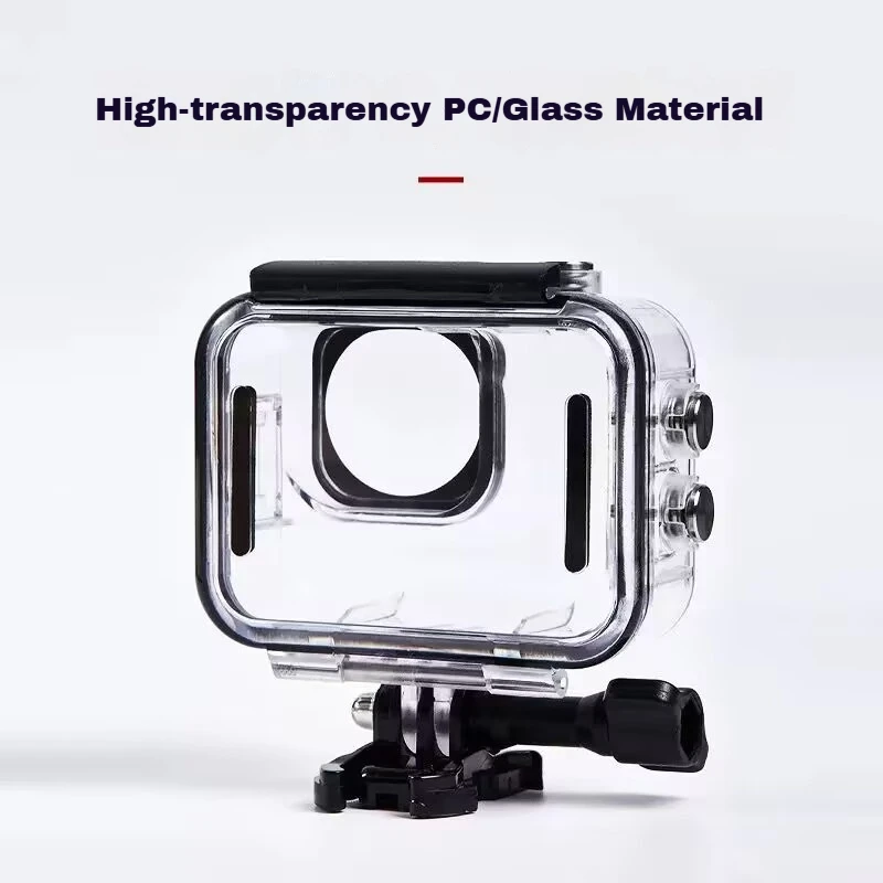 For Insta360 GO Ultra Case Waterproof 60M Housing Diving Shell Filters LED Light Protective Camera Underwater Cover Accessories