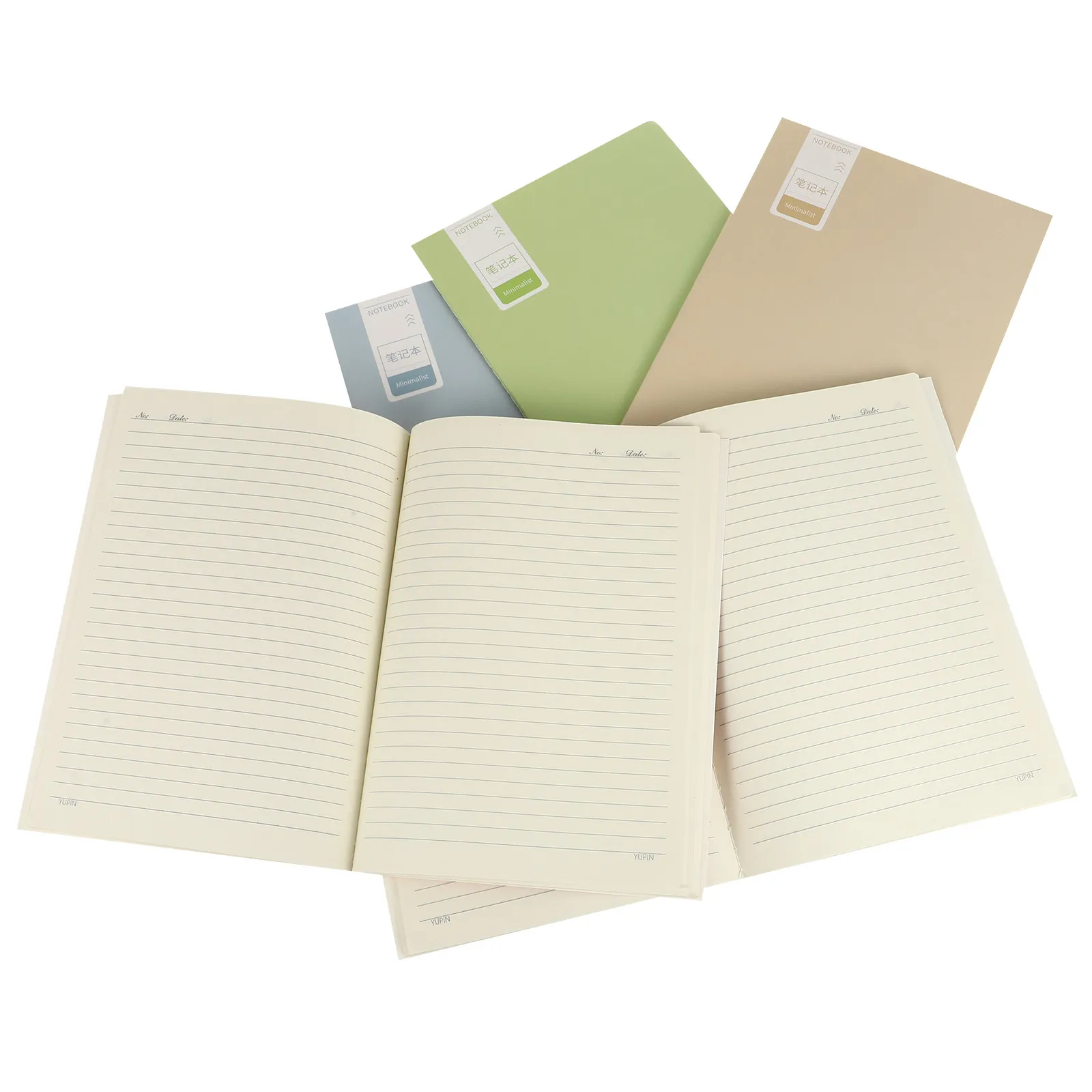 5Pcs B5 Journal Notebook Premium Smooth Paper Writing Notepad Diary Book Students Stationery Travel Planning Accounts