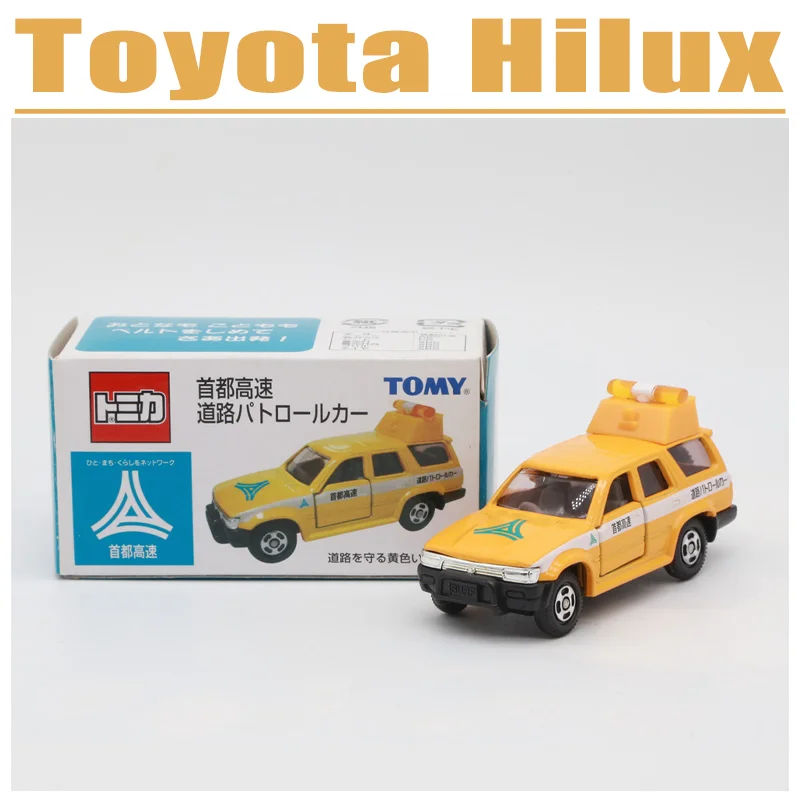 

TAKARA TOMY Tomica Toyota Hilux Capital Expressway Patrol Vehicle Alloy Toy Motor Vehicle Diecast Metal Model Gifts
