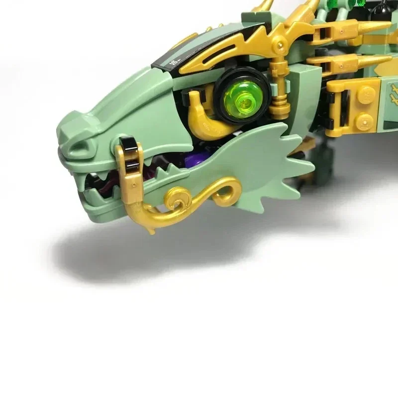 مجموعات مكعبات البناء Flying Mecha Dragon 70612 مناسبة لهدايا عيد الميلاد المتوافقة مع جزيئات Legoed