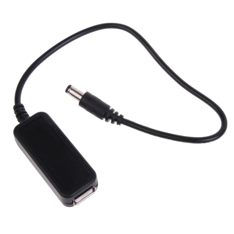 573A DC5.5x2.1mm إلى USB 5V محول محول الطاقة المحول شحن أداة متعددة