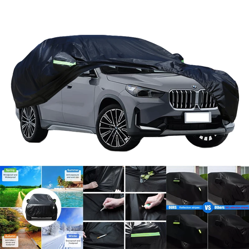 

For BMW X1 All-Weather Car Covers 6-in-1 Waterproof Dustproof UV Proof Snowproof Scratch Resistant Protection