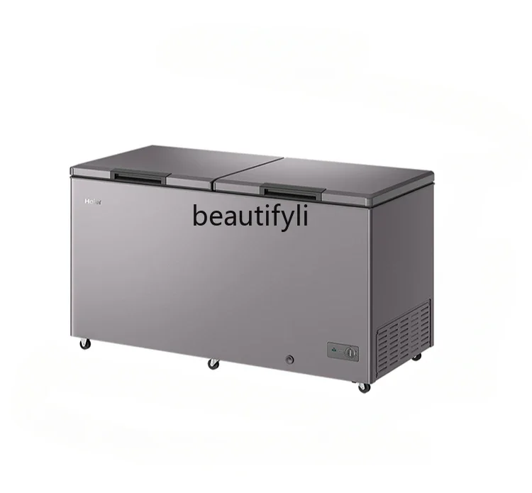 

518L large-capacity energy-saving cryogenic commercial freezer refrigerated freezer frost-reducing freezer